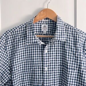J. Crew checked button down shirt